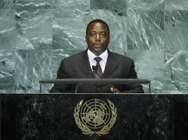 Portrait de (titres de civilité + nom) Son Excellence JOSEPH KABILA KABANGE (Président), République démocratique du Congo