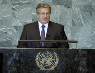 Portrait of His Excellency Bronislaw Komorowski (President), Poland Portrait of His Excellency Bronislaw Komorowski (President), Poland