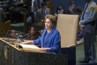 Portrait of H.E. Mrs. Dilma Roussef (President), Brazil Portrait of H.E. Mrs. Dilma Roussef (President), Brazil
