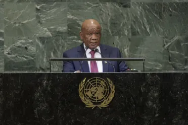 Portrait of His Excellency Thomas Motsoahae Thabane (Prime Minister), Lesotho Portrait of His Excellency Thomas Motsoahae Thabane (Prime Minister), Lesotho