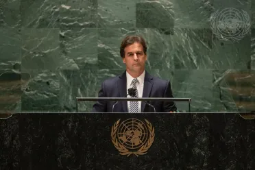 Portrait of His Excellency Luis Lacalle Pou (President), Uruguay