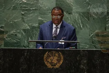 Portrait of His Excellency Hage Geingob (President), Namibia Portrait of His Excellency Hage Geingob (President), Namibia