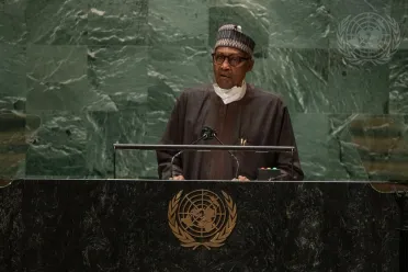 Portrait of His Excellency Muhammadu Buhari (President), Nigeria Portrait of His Excellency Muhammadu Buhari (President), Nigeria