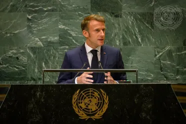Portrait of His Excellency Emmanuel Macron (President), France Portrait of His Excellency Emmanuel Macron (President), France